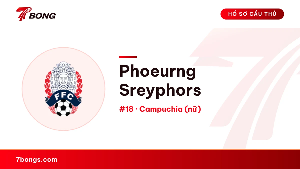 Phoeurng Sreyphors — Campuchia (nữ)