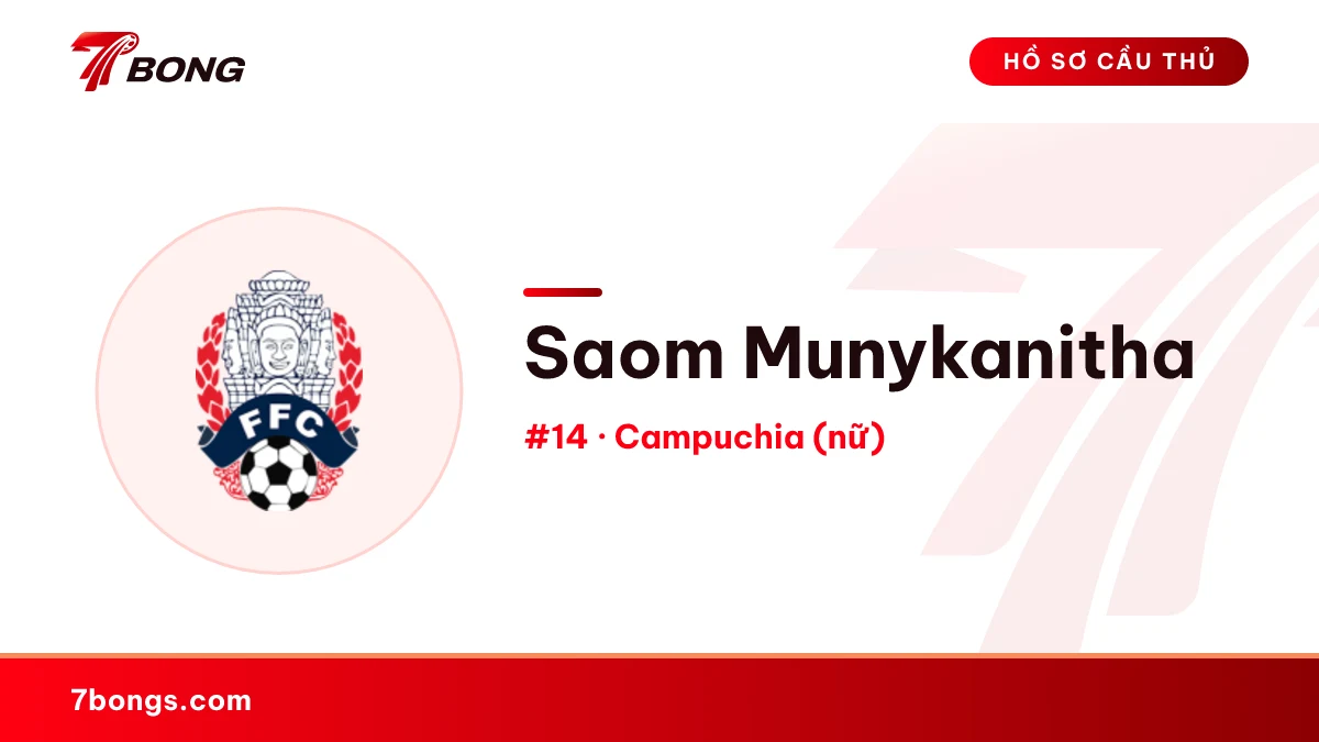 Saom Munykanitha — Campuchia (nữ)