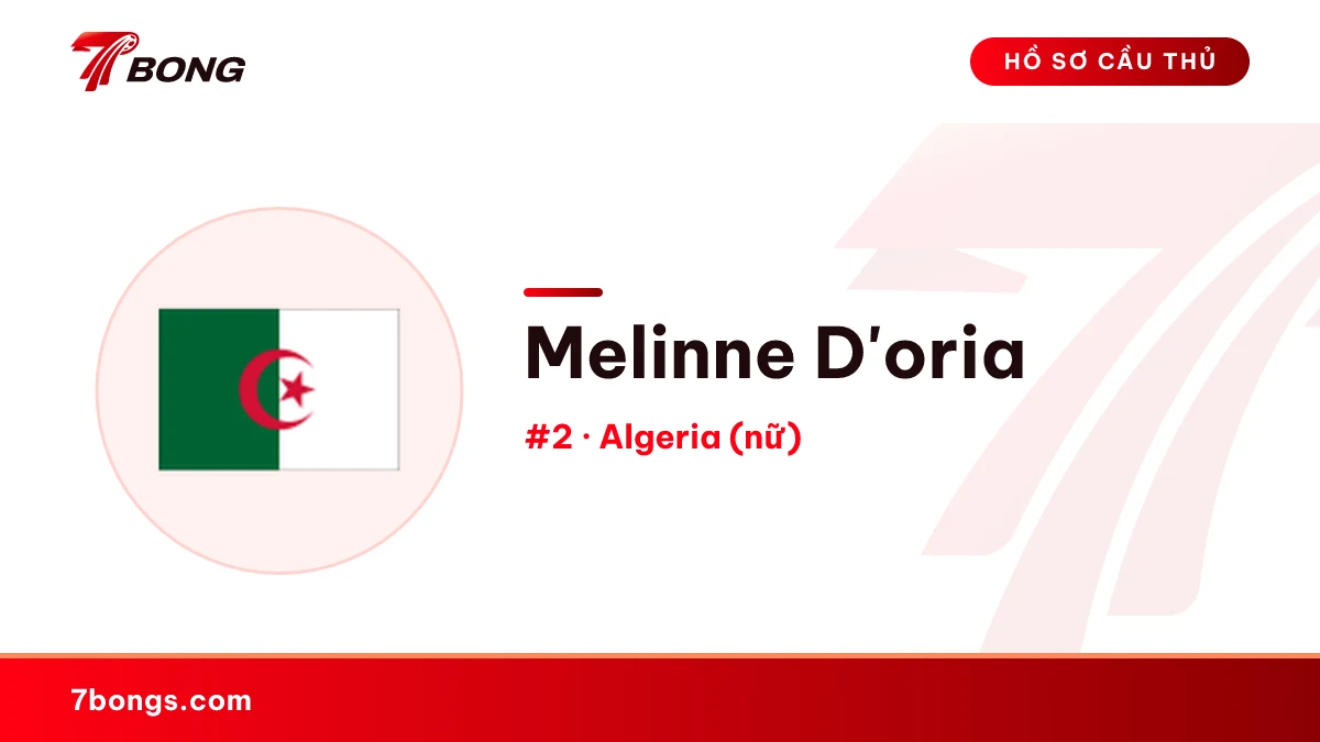 Melinne D'oria — Algeria (nữ)