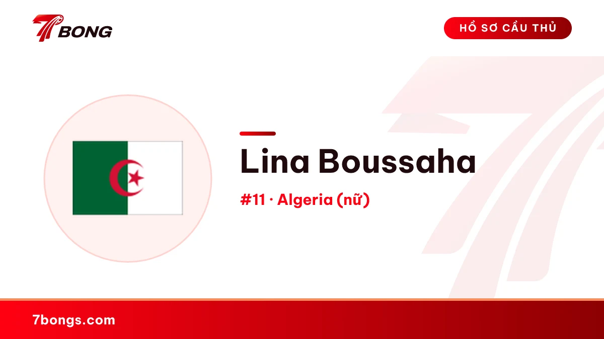 Lina Boussaha — Algeria (nữ)