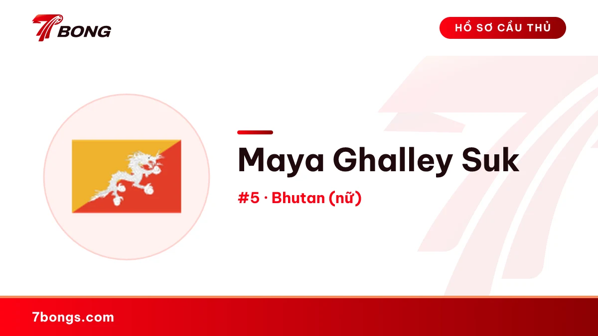 Maya Ghalley Suk — Bhutan (nữ)