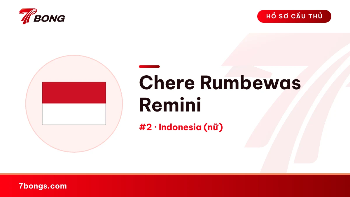 Chere Rumbewas Remini — Indonesia (nữ)