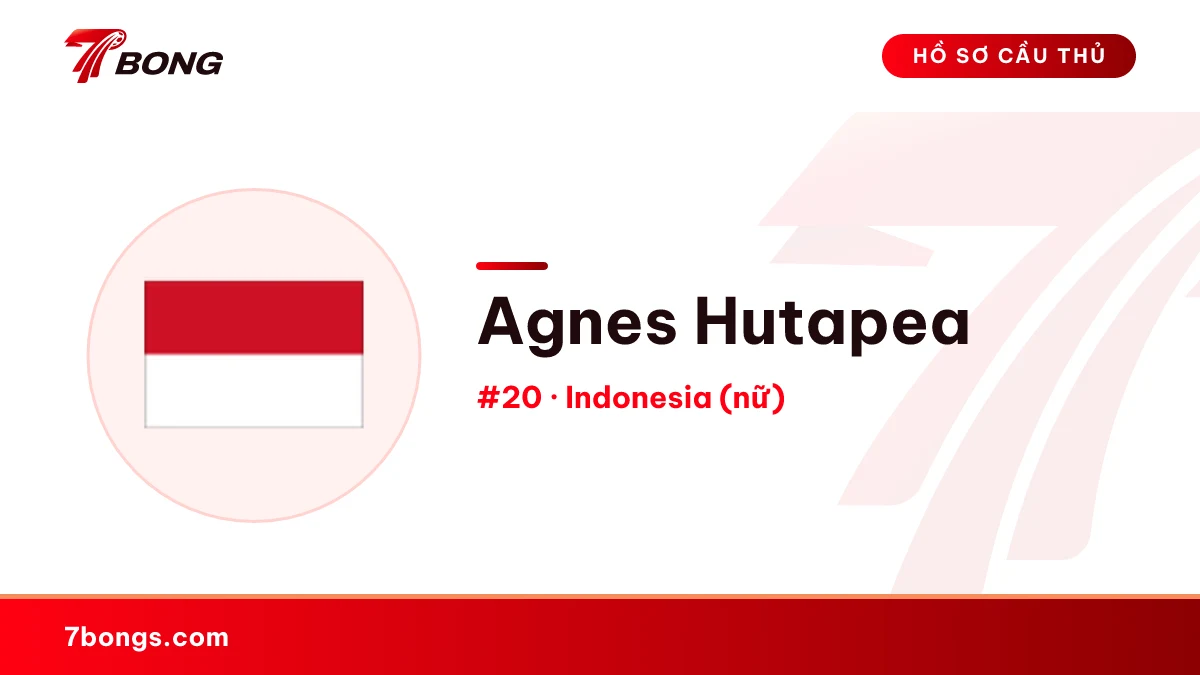 Agnes Hutapea — Indonesia (nữ)