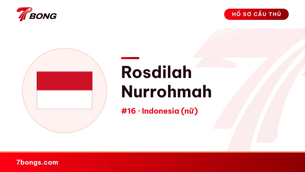 Rosdilah Nurrohmah — Indonesia (nữ)