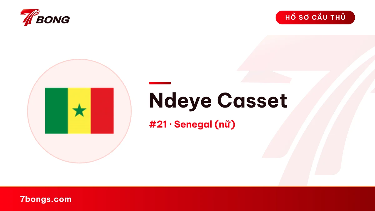Ndeye Casset — Senegal (nữ)