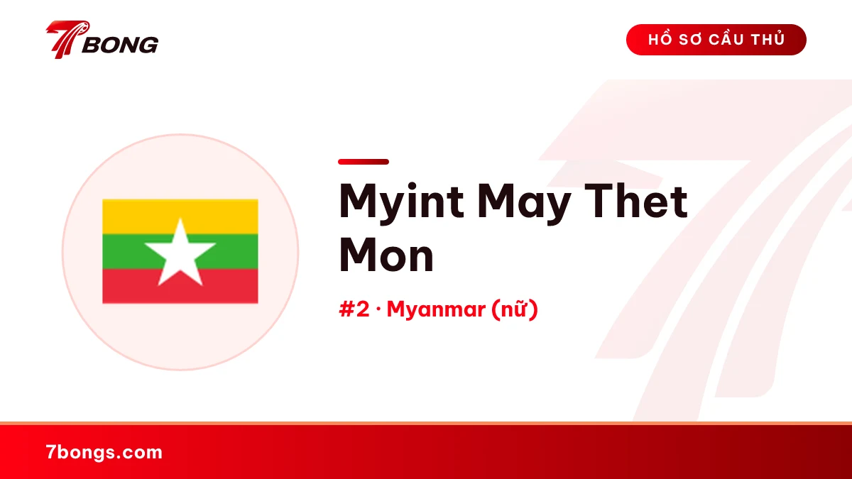 Myint May Thet Mon — Myanmar (nữ)