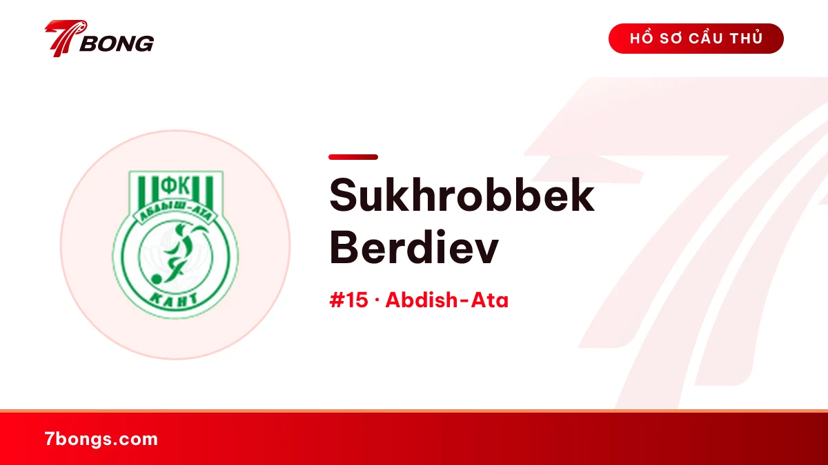 Sukhrobbek Berdiev — Abdish-Ata