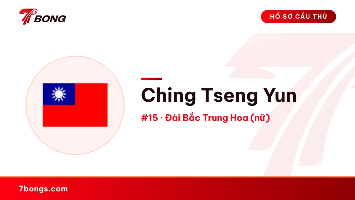 Ching Tseng Yun — Đài Bắc Trung Hoa (nữ)