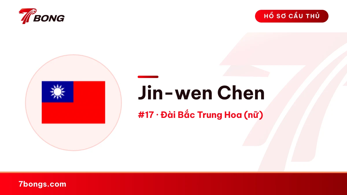 Jin-wen Chen — Đài Bắc Trung Hoa (nữ)