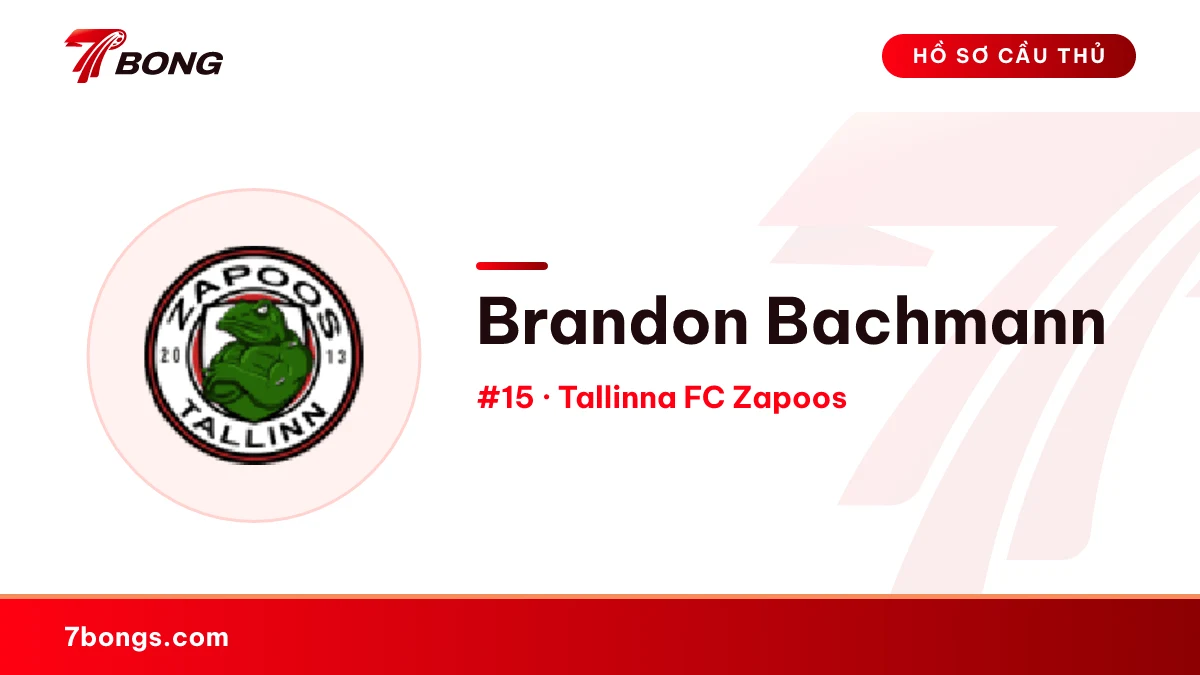Brandon Bachmann — Tallinna FC Zapoos
