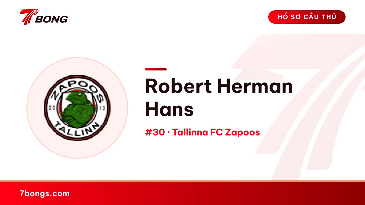 Robert Herman Hans — Tallinna FC Zapoos