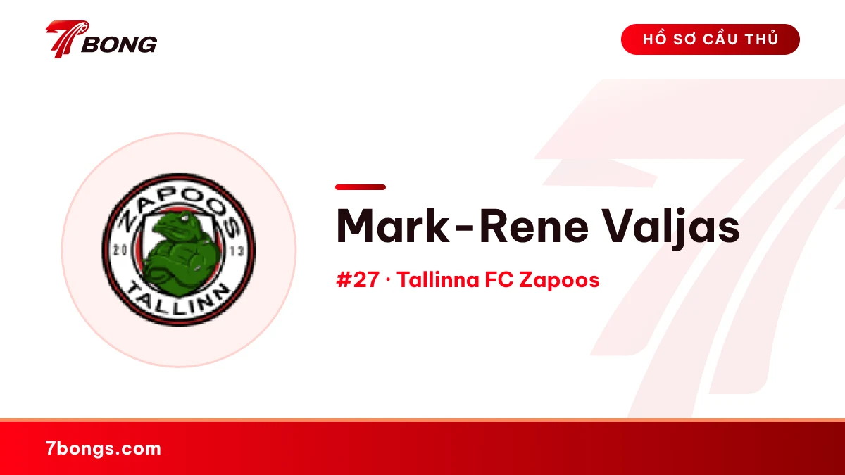 Mark-Rene Valjas — Tallinna FC Zapoos