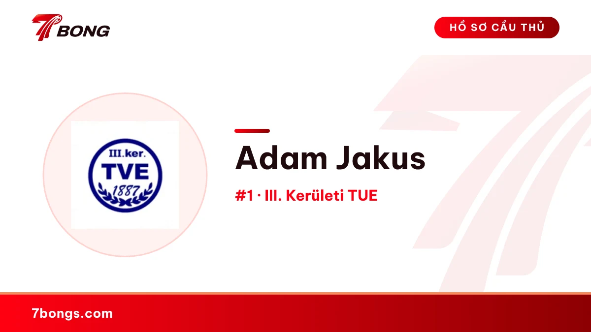 Adam Jakus — III. Kerületi TUE