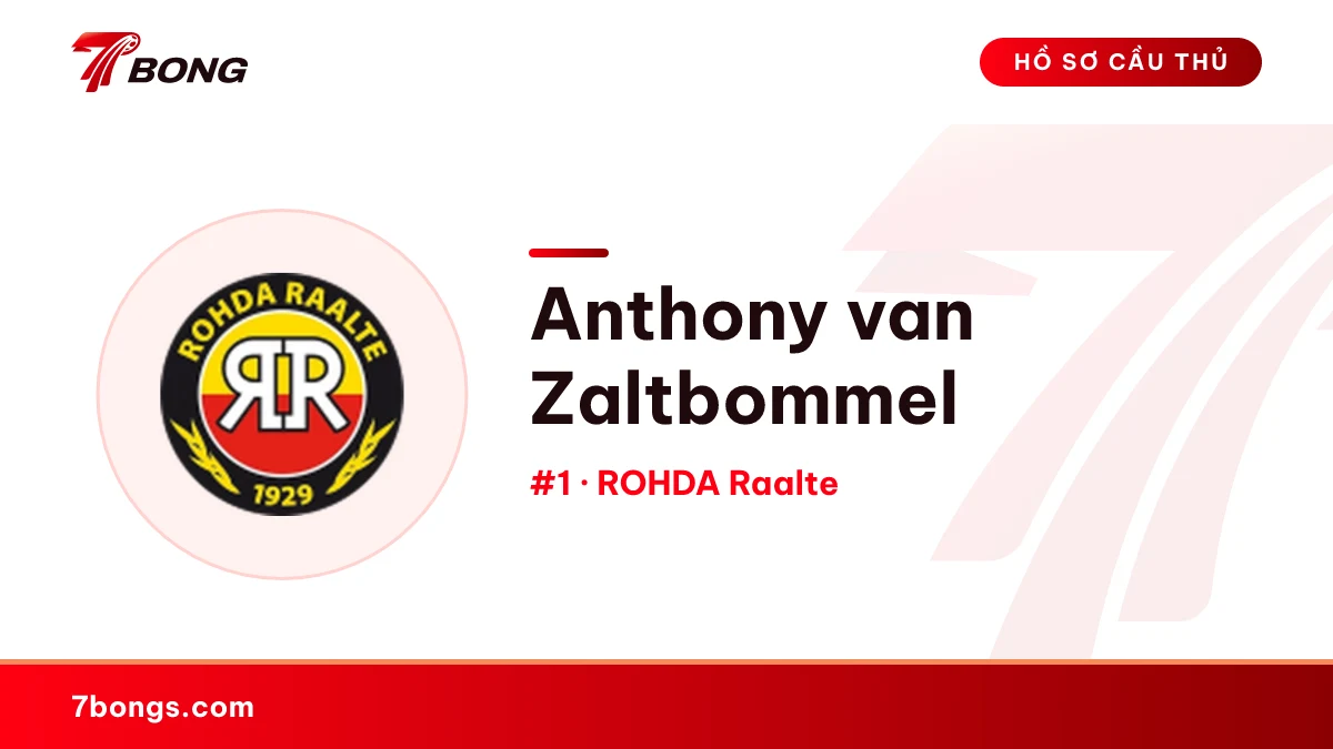 Anthony van Zaltbommel — ROHDA Raalte