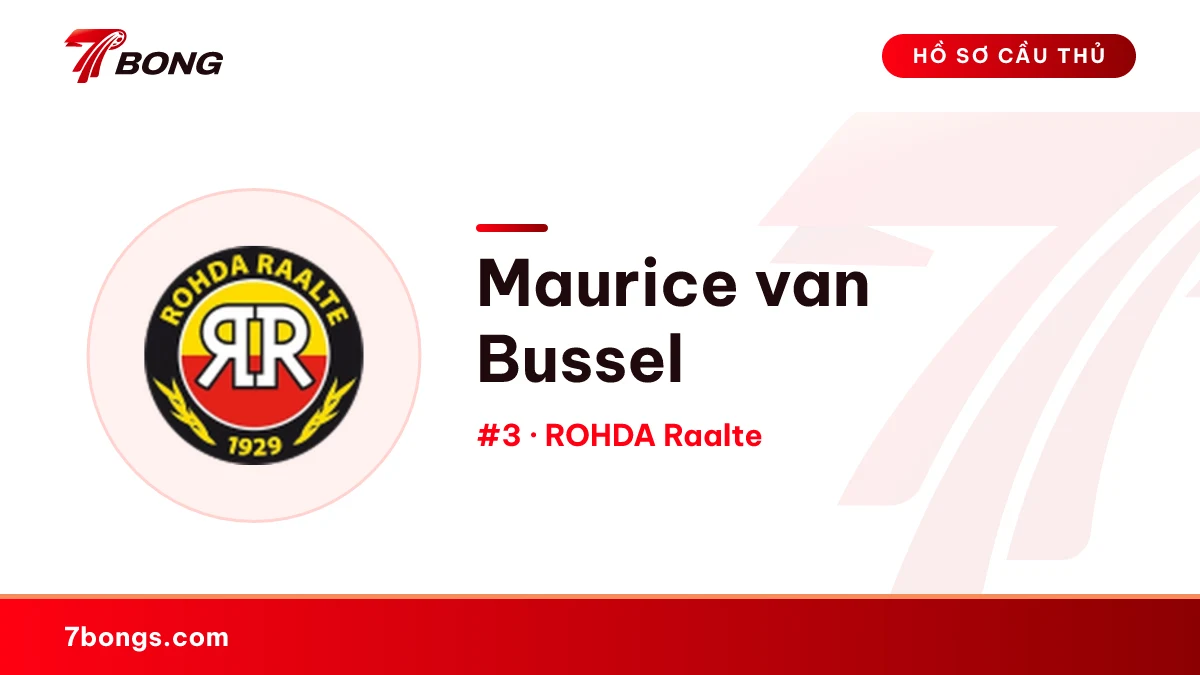 Maurice van Bussel — ROHDA Raalte