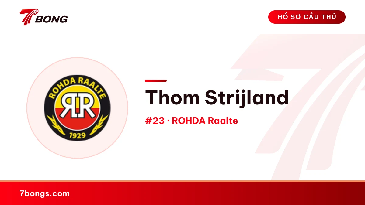 Thom Strijland — ROHDA Raalte