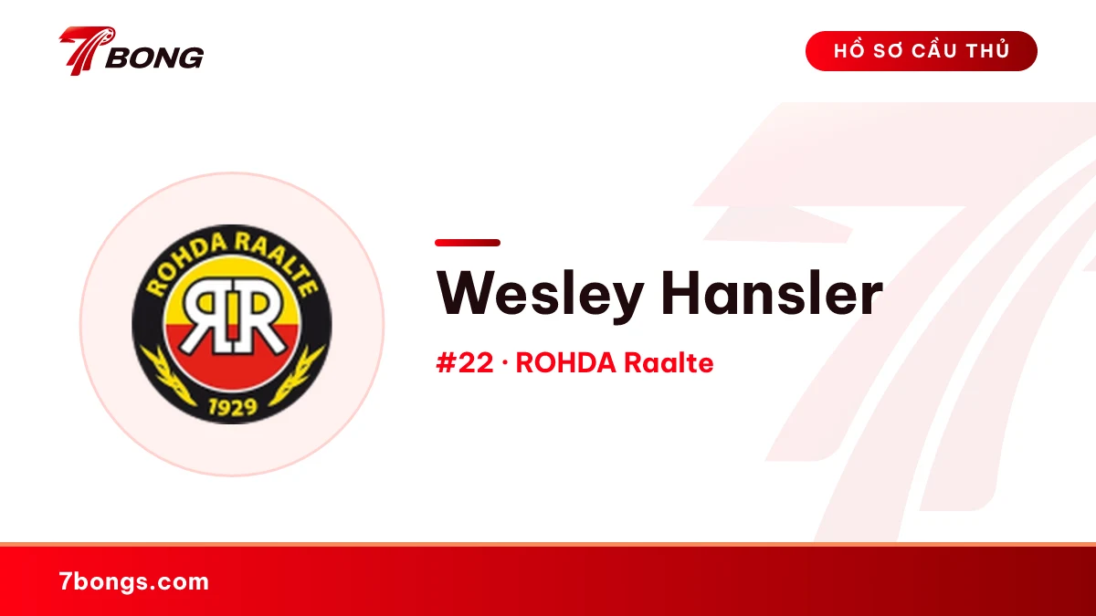 Wesley Hansler — ROHDA Raalte