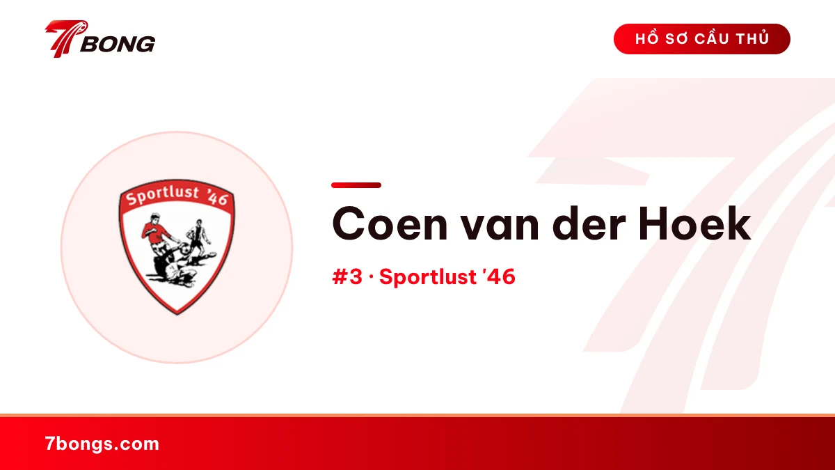 Coen van der Hoek — Sportlust '46