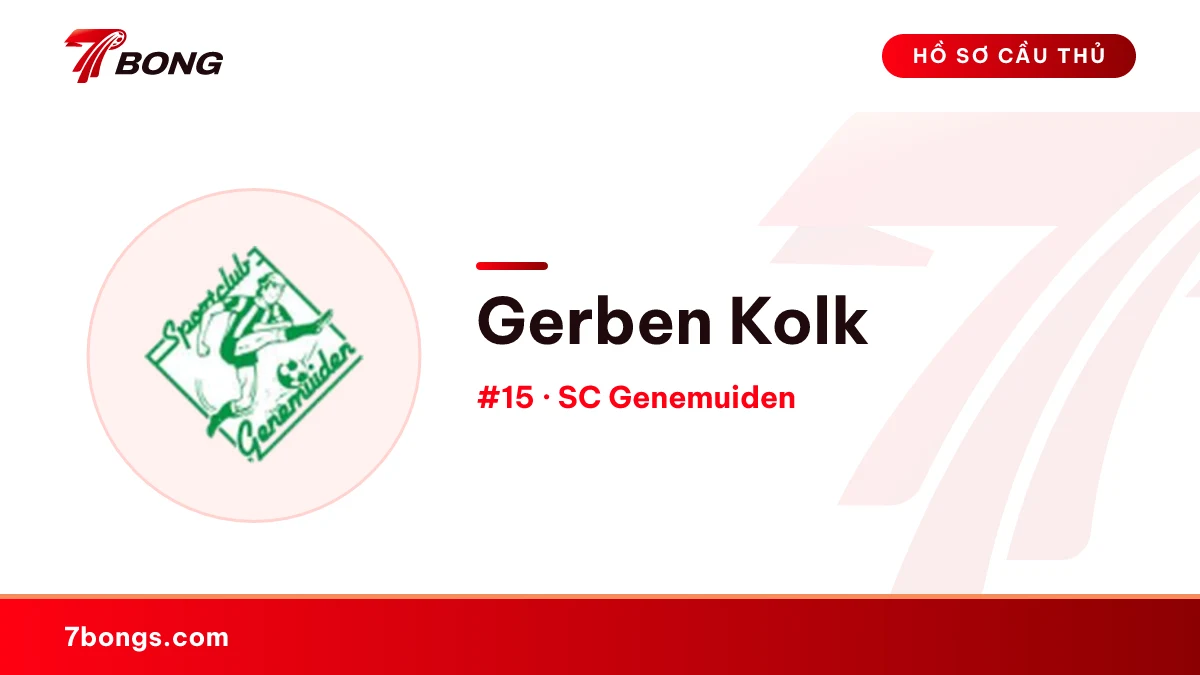 Gerben Kolk — SC Genemuiden