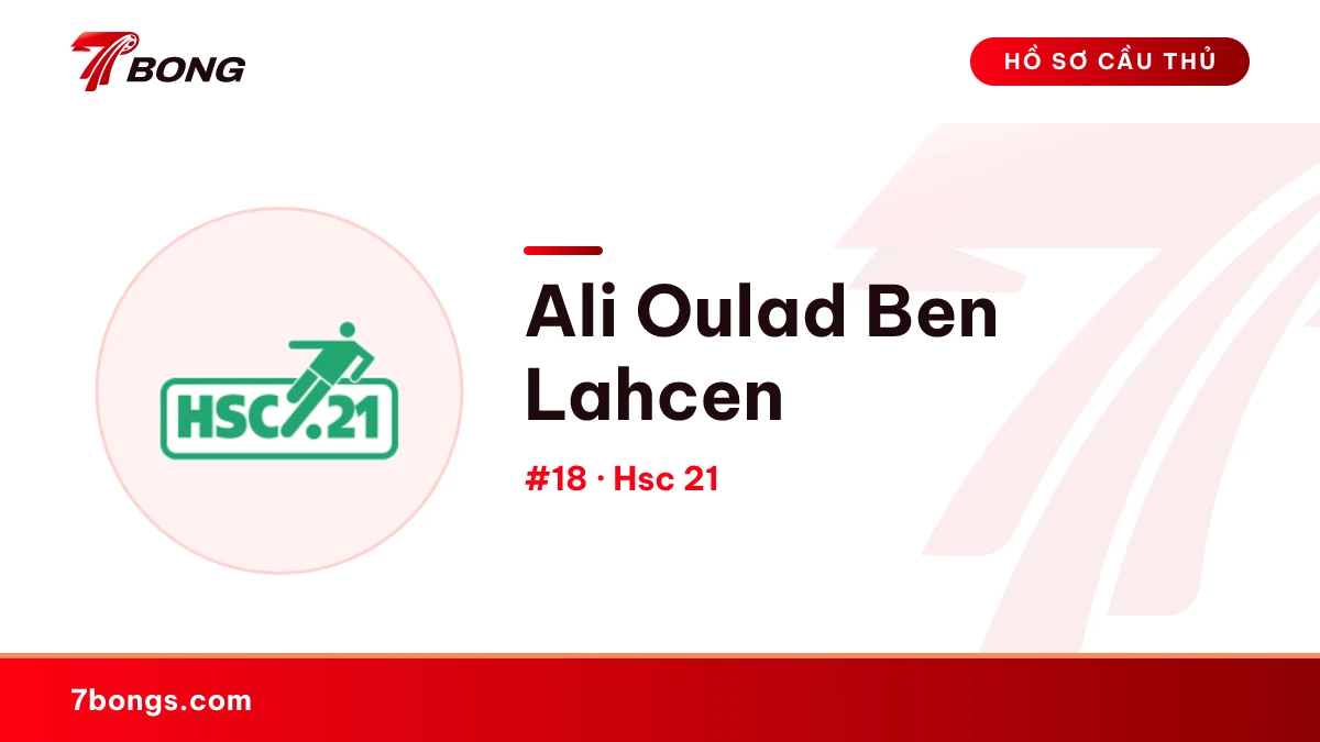 Ali Oulad Ben Lahcen — Hsc 21