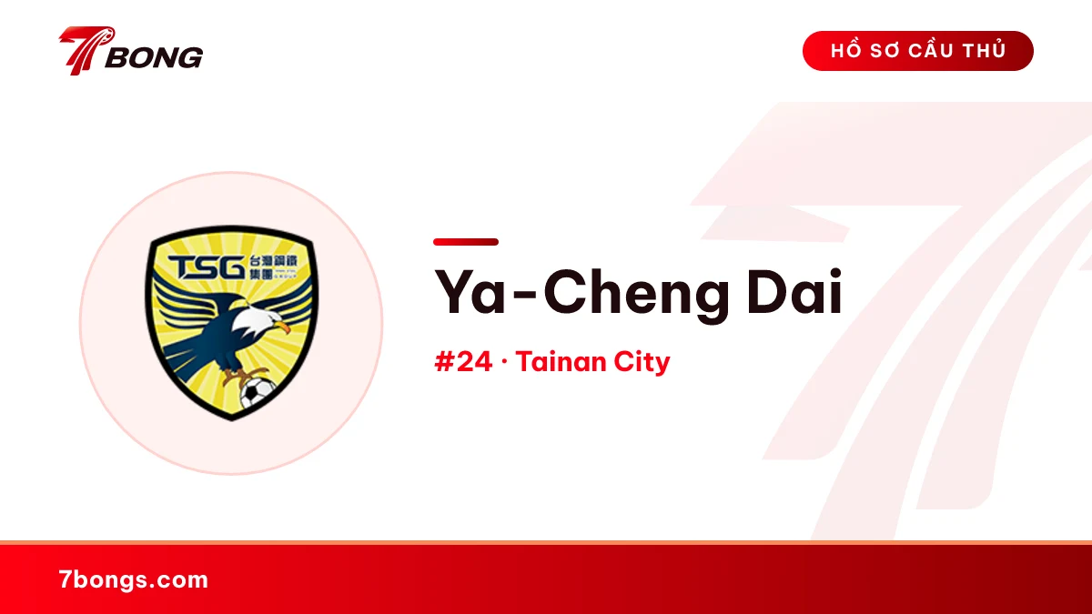 Ya-Cheng Dai — Tainan City