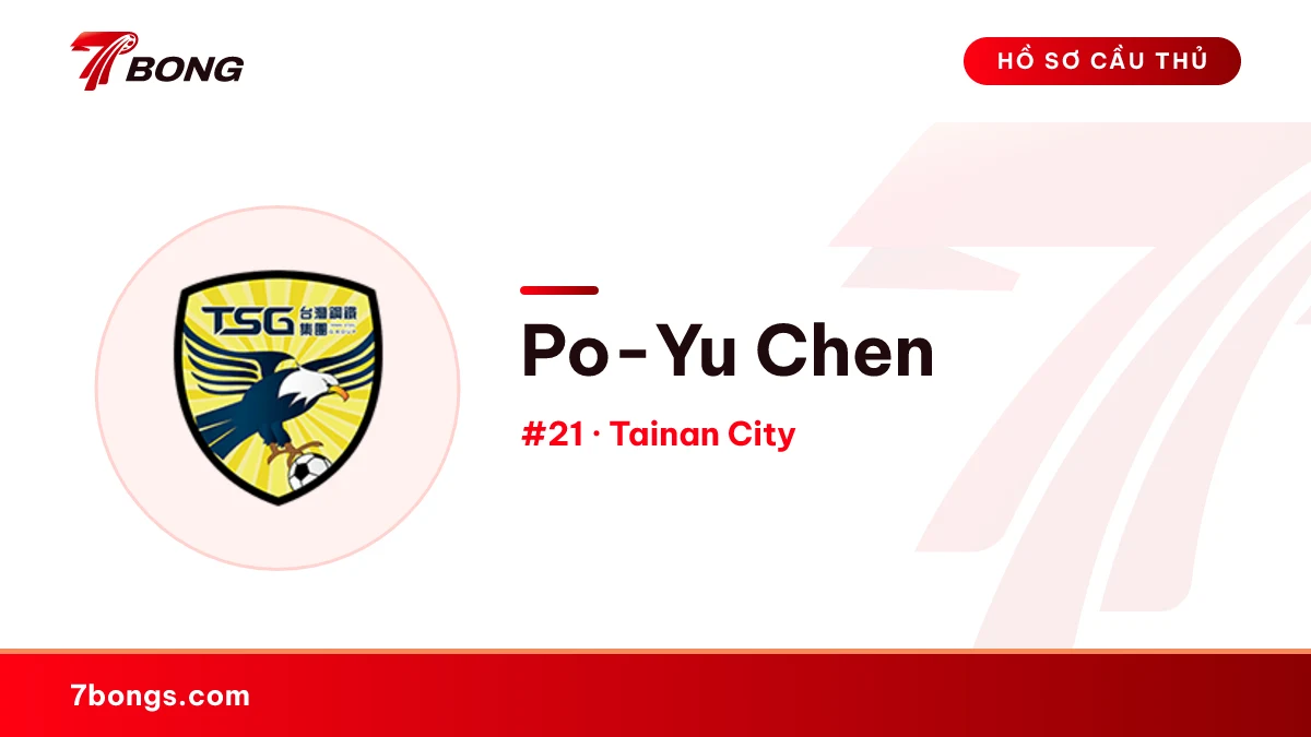 Po-Yu Chen — Tainan City