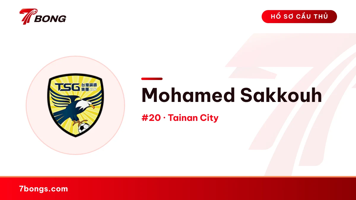Mohamed Sakkouh — Tainan City