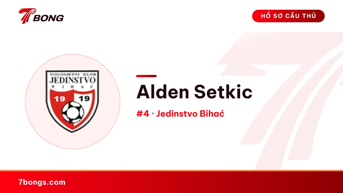 Alden Setkic — Jedinstvo Bihać