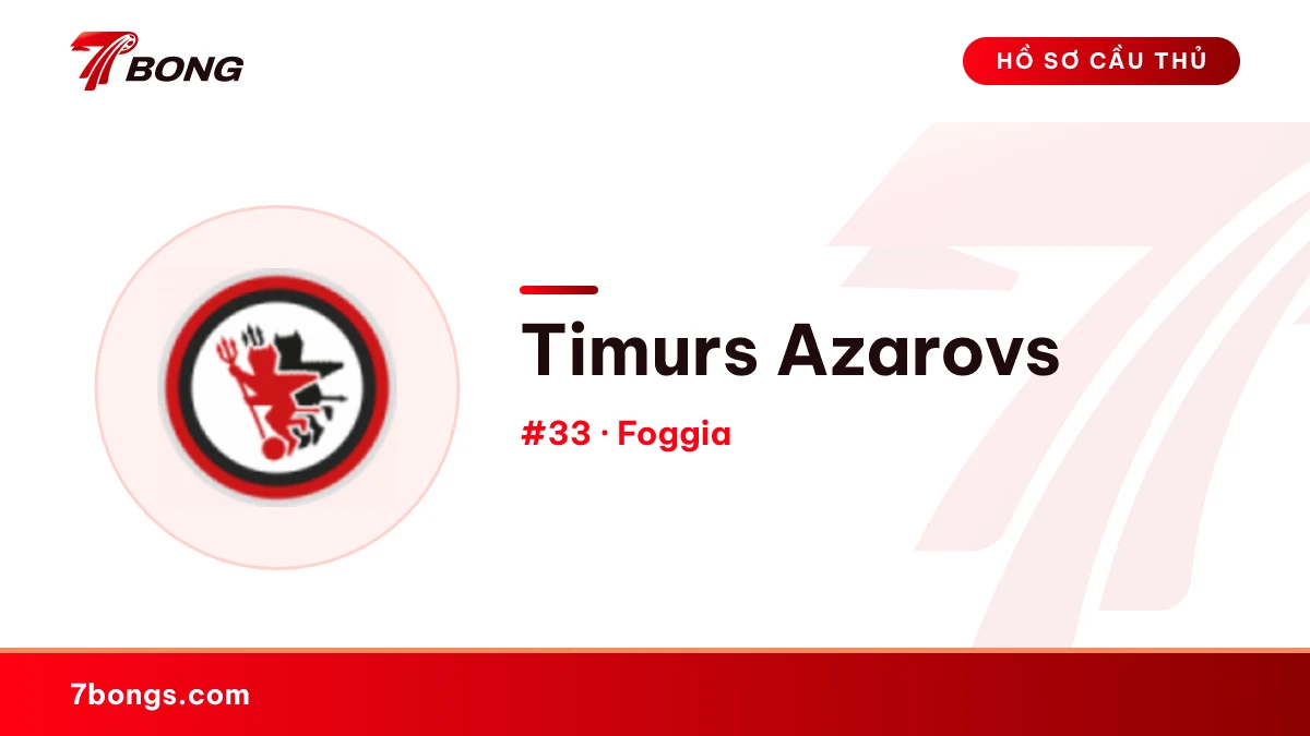 Timurs Azarovs — Foggia