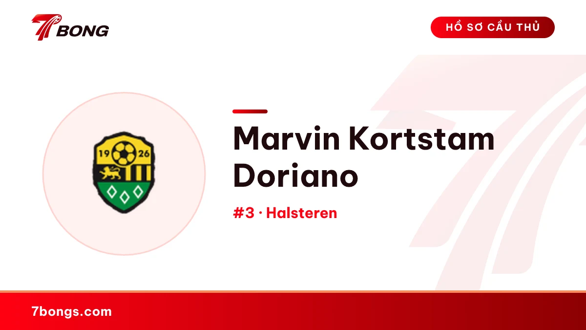 Marvin Kortstam Doriano — Halsteren