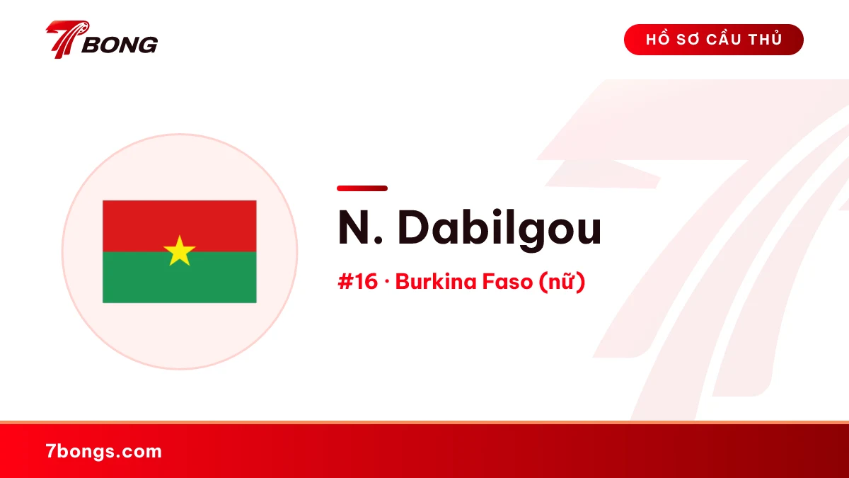N. Dabilgou — Burkina Faso (nữ)