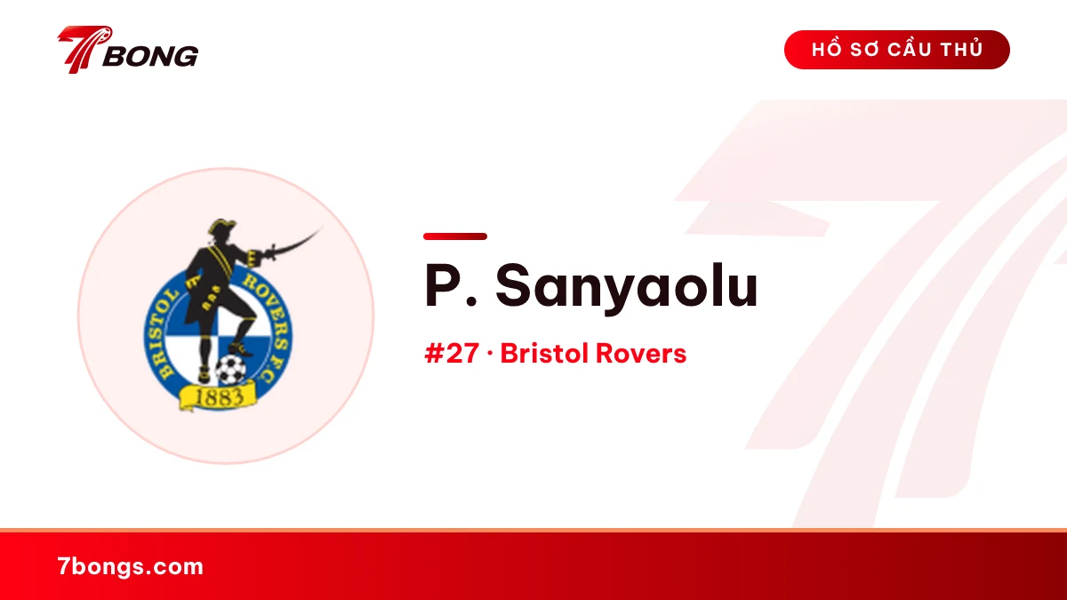 P. Sanyaolu — Bristol Rovers