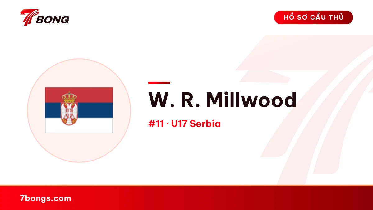 W. R. Millwood — U17 Serbia