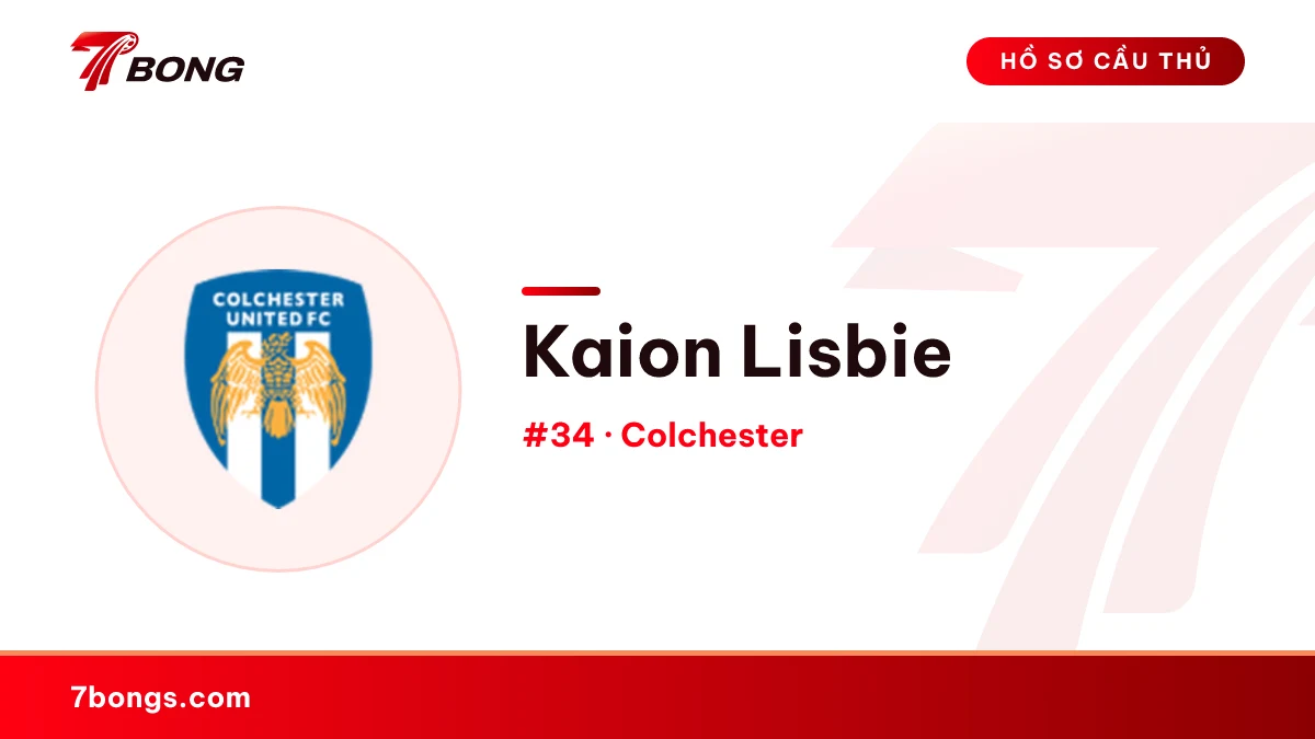 Kaion Lisbie — Colchester