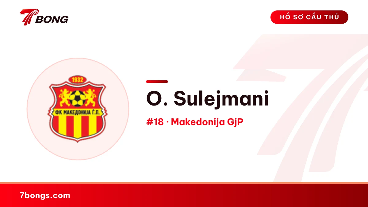 O. Sulejmani — Makedonija GjP