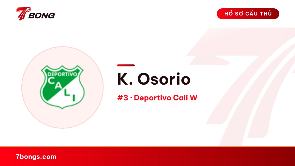 K. Osorio — Deportivo Cali W