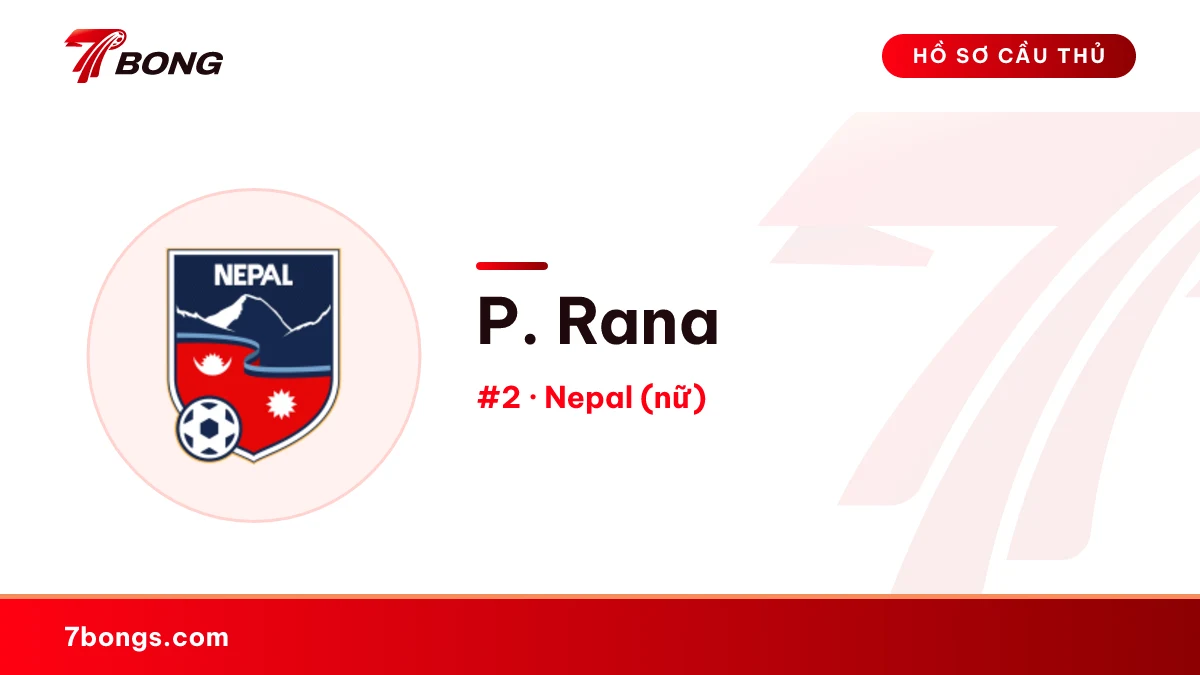 P. Rana — Nepal (nữ)