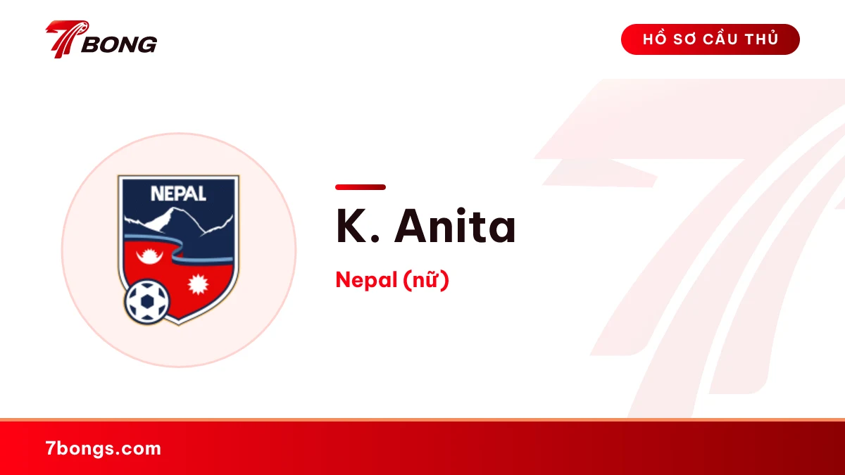 K. Anita — Nepal (nữ)