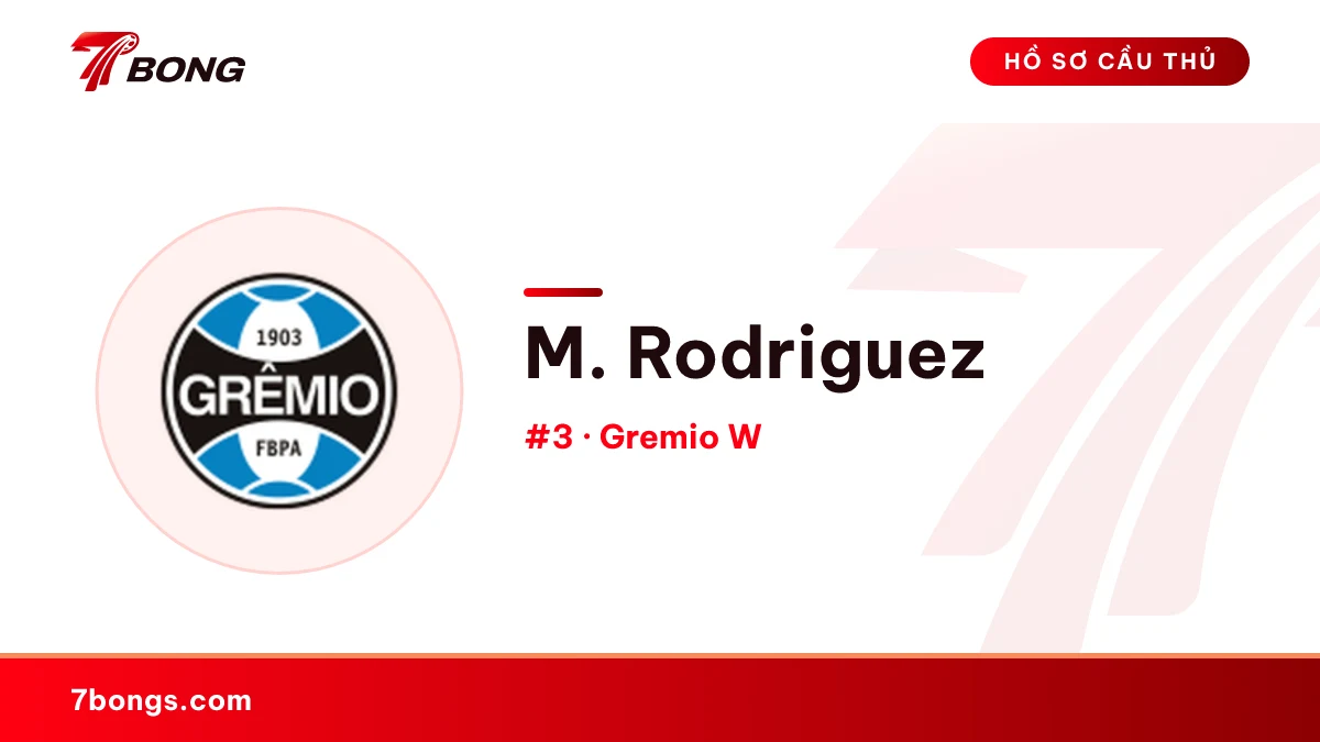 M. Rodriguez — Gremio W