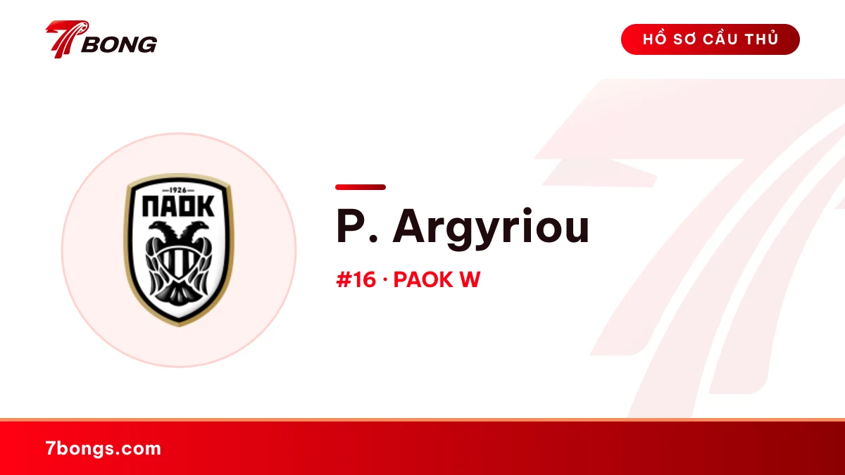 P. Argyriou — PAOK W
