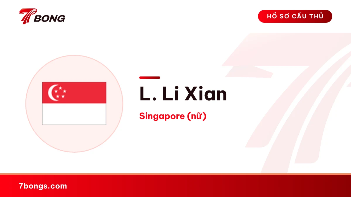 L. Li Xian — Singapore (nữ)