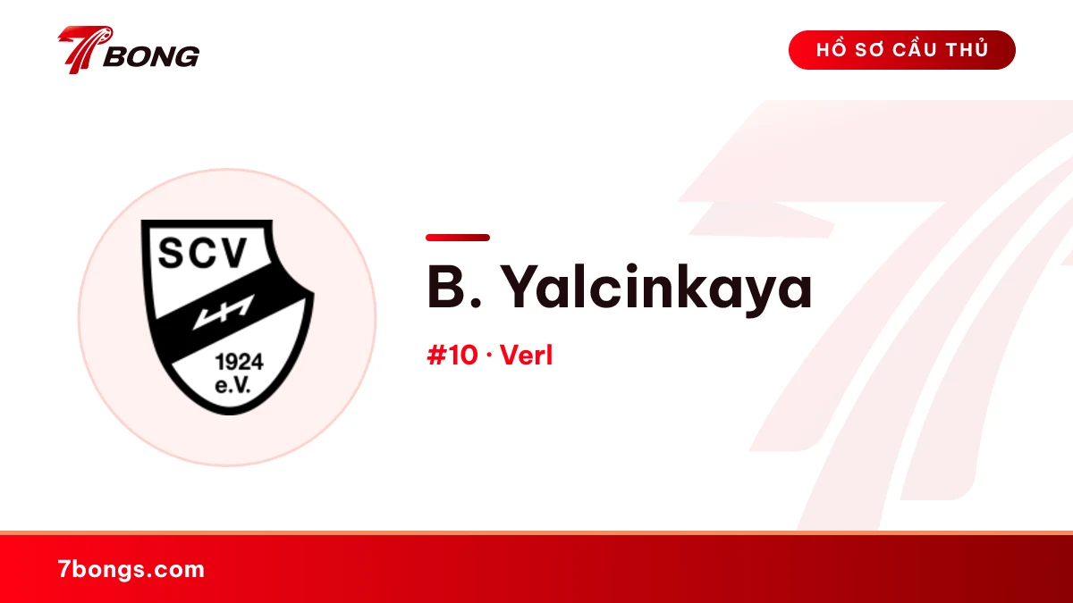 B. Yalcinkaya — Verl