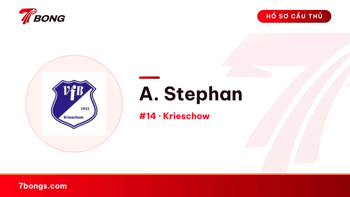 A. Stephan — Krieschow