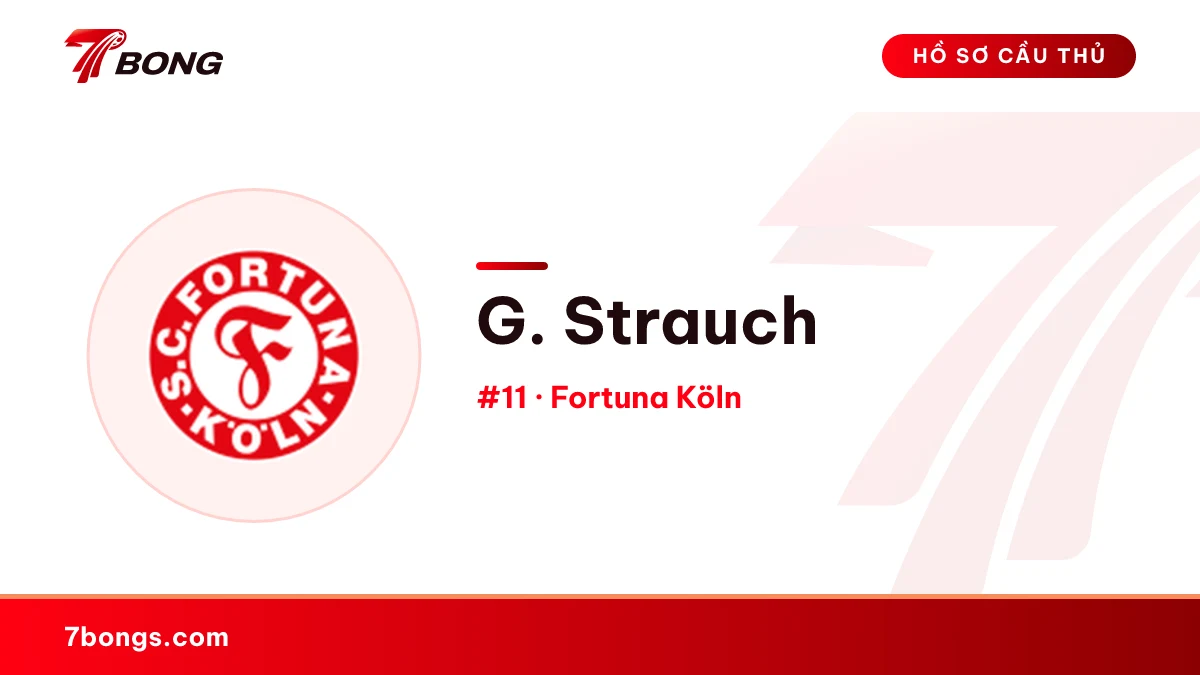G. Strauch — Fortuna Köln