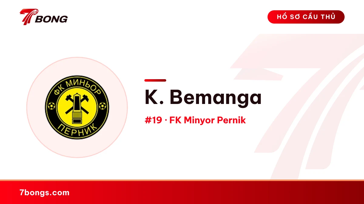 K. Bemanga — FK Minyor Pernik