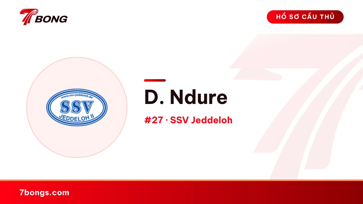 D. Ndure — SSV Jeddeloh
