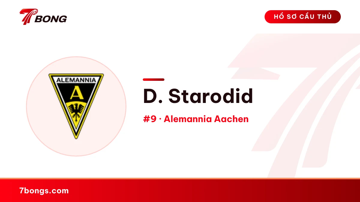 D. Starodid — Alemannia Aachen