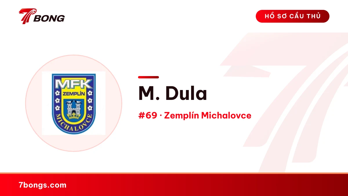 M. Dula — Zemplín Michalovce