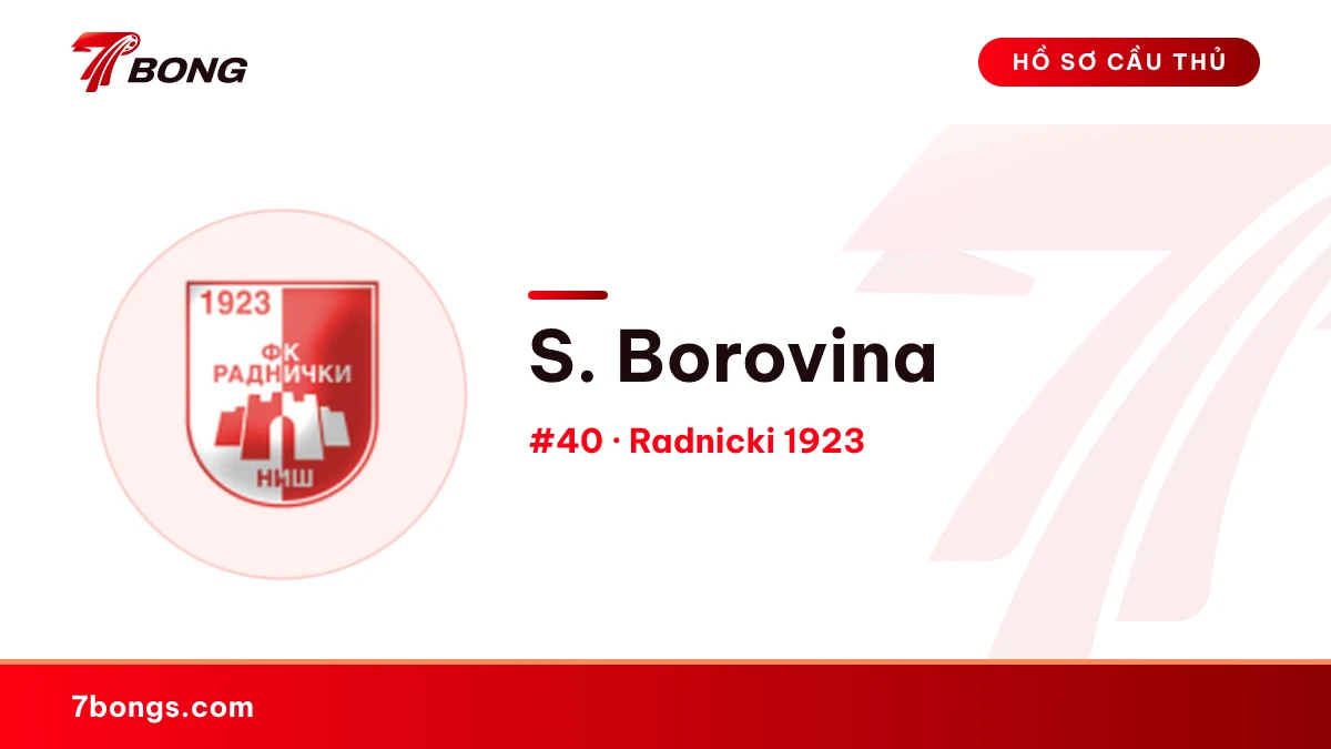 S. Borovina — Radnicki 1923