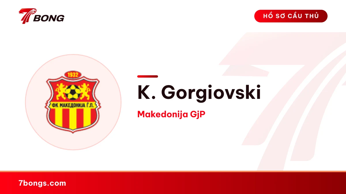 K. Gorgiovski — Makedonija GjP